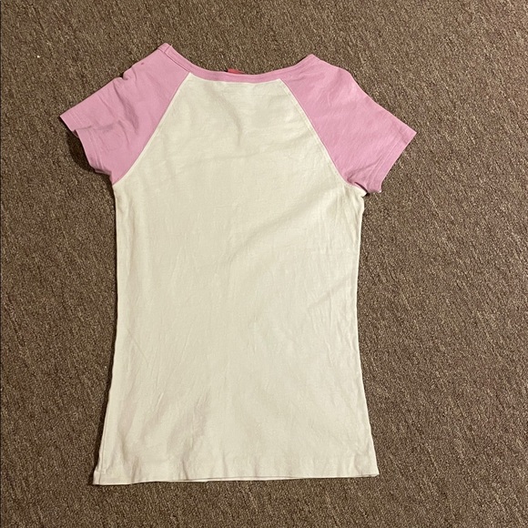 Hollister vintage tee, vintage El Diablo Choppers, raglan tee - Picture 7 of 8